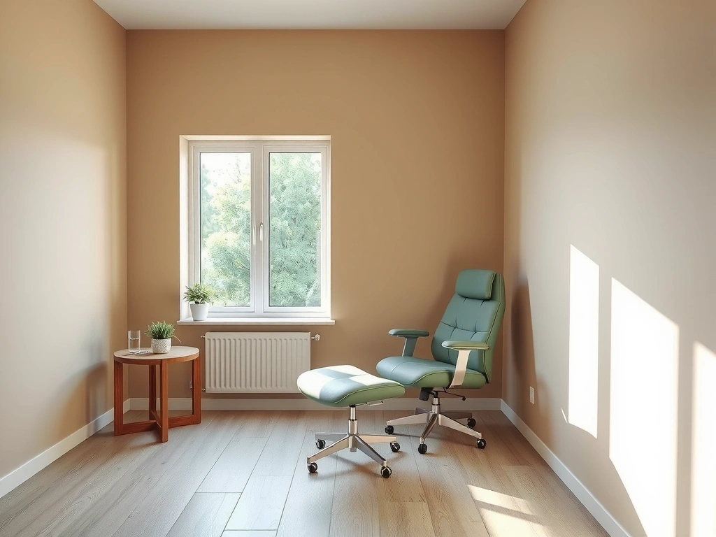 Intérieur du cabinet de consultation